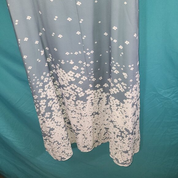 Noracora Womens Floral Print Maxi Dress Long Sleeve Size S 100% Polyester - Picture 9 of 9